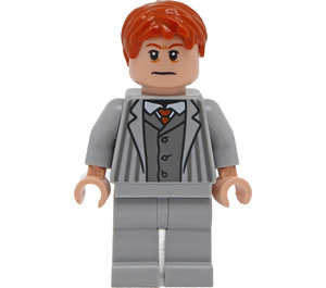 LEGO Arthur Weasley met Grijs Pak Minifiguur