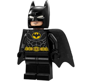 LEGO Batman met Zwart Pak en Gold Riem met Neutral / Angry Gezicht Minifiguur