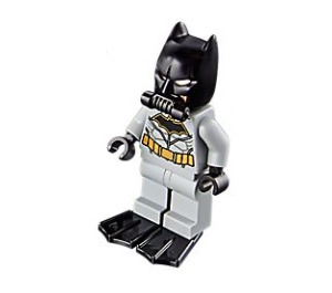 LEGO Batman met Grijs Pak en Geel Riem met Scuba Tandwiel Minifiguur