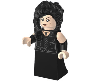 LEGO Bellatrix Lestrange met Eenvoudig Rok en Licht Vleeskleur Upper Armen Minifiguur