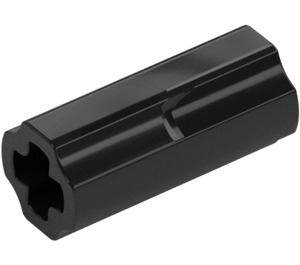 LEGO Zwart As Connector (59443)