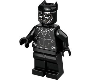 LEGO Zwart Panther met Wit Ogen Minifiguur