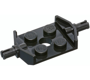 LEGO Plaat 2 x 2 met Breed Wiel Holders (6157)