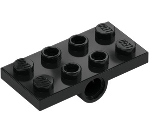 LEGO Plaat 2 x 4 met Underside Pin Gaten (26599)