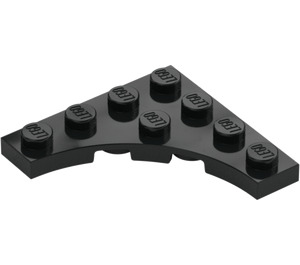 LEGO Plaat 4 x 4 met Circular Cut Out (35044)