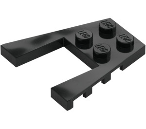 LEGO Wig Plaat 4 x 4 met 2 x 2 Uitsparing (41822 / 43719)