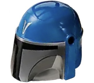 LEGO Helm met Zijkanten Gaten met Mandalorian Decoratie (3807 / 106133)