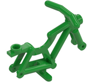 LEGO Fel groen Fiets Kader met Stand (4719 / 65574)