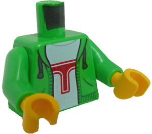 LEGO Drone Boy Minifiguur Torso (973 / 76382)