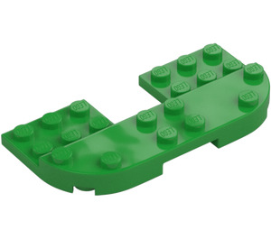 LEGO Plaat 8 x 4 x 0.7 met Afgeronde hoeken (73832)