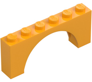 LEGO Boog 1 x 6 x 2 (15254)