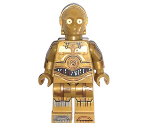 LEGO C-3PO met Printed Benen, Toes en Armen Minifiguur