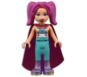 LEGO Camila met Paars en Gold  Boots Minifiguur