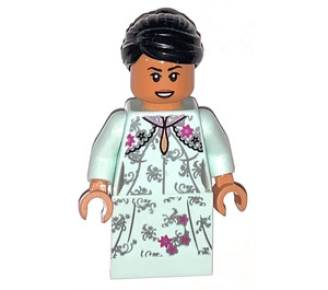 LEGO Cho Chang met Licht Aqua Jurk Minifiguur