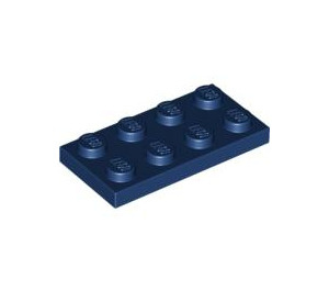 LEGO Donkerblauw Plaat 2 x 4 (3020)