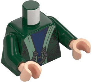 LEGO Professor Minerva McGonagall met Haar Minifiguur Torso (973 / 76382)