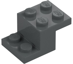 LEGO Beugel 2 x 3 met Plaat en Step (18671)