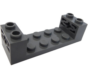 LEGO Steen 2 x 6 x 1.3 met As Bricks (65635)