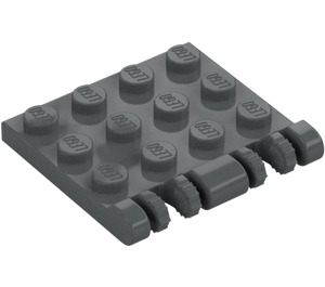 LEGO Scharnier Plaat 4 x 4 Vergrendelings (44570 / 50337)