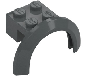 LEGO Spatbord Steen 2 x 2 met Wiel Boog  (50745)