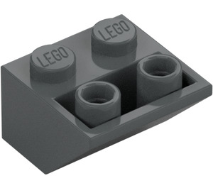 LEGO Donker steengrijs Helling 2 x 2 (45°) Omgekeerd (3660)