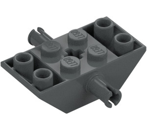 LEGO Helling 2 x 4 (45°) Dubbele Omgekeerd met Pinnen (15647 / 30390)