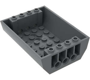 LEGO Helling 6 x 8 x 2 Gebogen Omgekeerd Dubbele (45410)