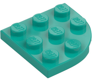 LEGO Plaat 3 x 3 Rond Hoek (30357)