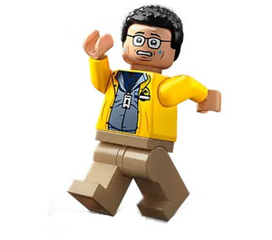 LEGO Dennis Nedry Minifiguur