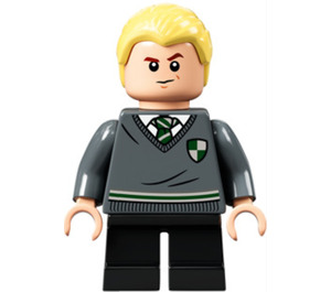 LEGO Draco Malfoy met Slytherin Trui met Crest en Korte benen Minifiguur