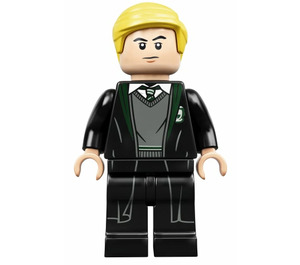 LEGO Draco Malfoy met Slytherin Robe en Printed Benen Minifiguur