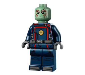 LEGO Drax met Dark Blauw Pak Minifiguur