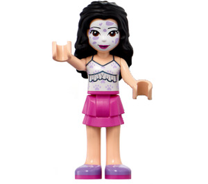 LEGO Emma met Wit Gezicht Masker Minifiguur