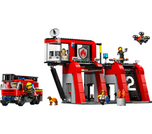 LEGO Fire Station with Fire Truck 60414