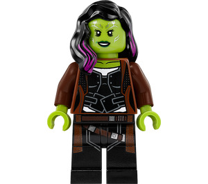 LEGO Gamora met Bruin Coat Minifiguur