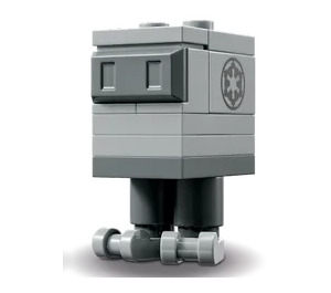 LEGO Gonk Droid (Medium Stone Grijs) met Imperial logo Minifiguur