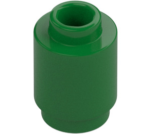 LEGO Groen Steen 1 x 1 Rond (3062 / 35390)