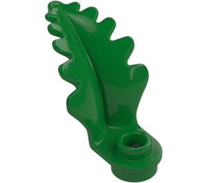 LEGO Groen Blad met Plaat 2 x 3 x 2 Gebogen Upright (2682)