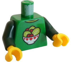 LEGO Peapod Kostuum Meisje Minifiguur Torso (973 / 76382)