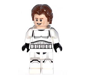 LEGO Han Solo met Stormtrooper Disguise met Printed Benen en Schouder Belts Minifiguur