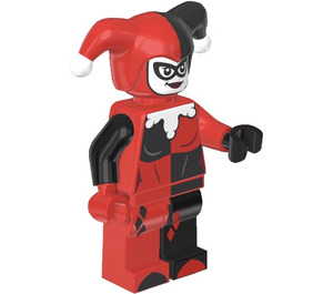 LEGO Harley Quinn met Afgerond Kraag Minifiguur