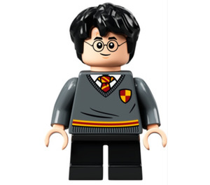 LEGO Harry Potter met Gryffindor Trui met Crest en Korte benen Minifiguur