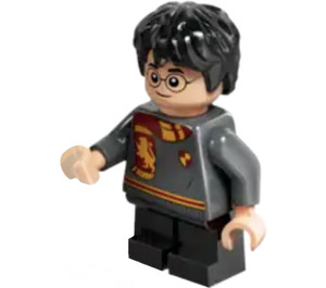 LEGO Harry Potter met Gryffindor Trui met Crest en Korte benen met Sjaal Minifiguur