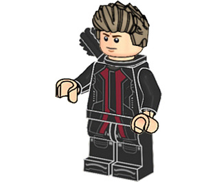 LEGO Hawkeye met Donkerrood en Quiver Minifiguur