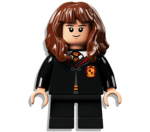 LEGO Hermione Granger met Gryffindor Robe Clasped en Korte benen Minifiguur