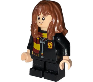 LEGO Hermione Granger met Gryffindor Robe Clasped en Korte benen met Sjaal Minifiguur