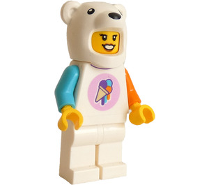 LEGO IJsje Vendor - Polar Beer Kostuum Minifiguur