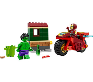 LEGO Iron Man with Bike and The Hulk 76287