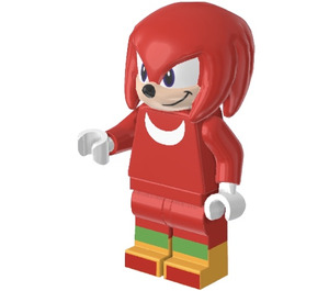 LEGO Knuckles the Echidna Minifiguur