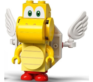 LEGO Koopa Troopa Paratroopa met Geel lines aan code Minifiguur